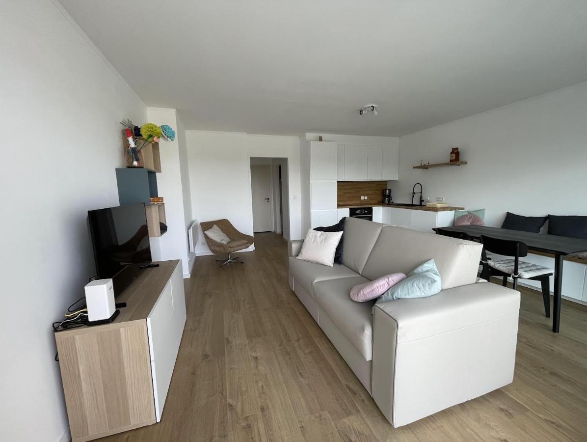 Moderne Studio Aan Het Strand In Oostduinkerke-Bad Koksijde Exterior foto